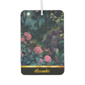 Magische nachttuin van bloeiende rozen luchtverfrisser (Voorkant)