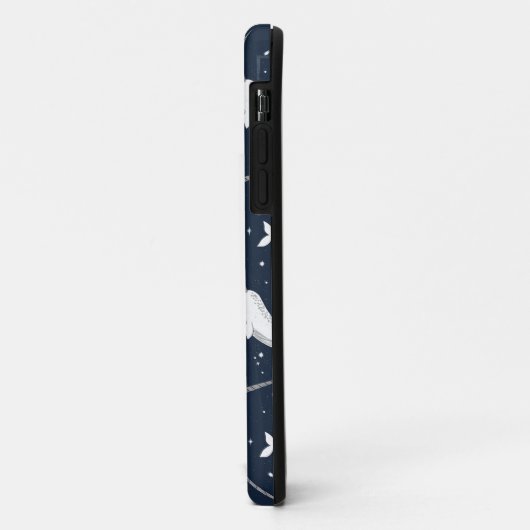 Magische Narwhals in de ruimte Case-Mate iPhone Case (Achterkant/links)