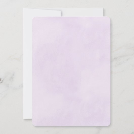 Magische Natuur Landschap Birthday Invite Kaart (Achterkant)