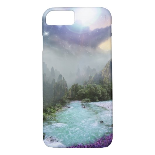 Magische Natuur Landschap met Russisch water Case-Mate iPhone Case (Achterkant)