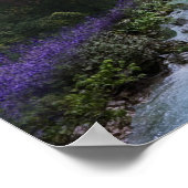 Magische Natuur Landschap met Russisch water Poster (Hoek)