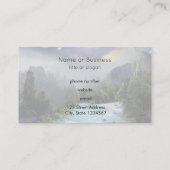 Magische Natuur Landschap met Russisch water Visitekaartje (Achterkant)