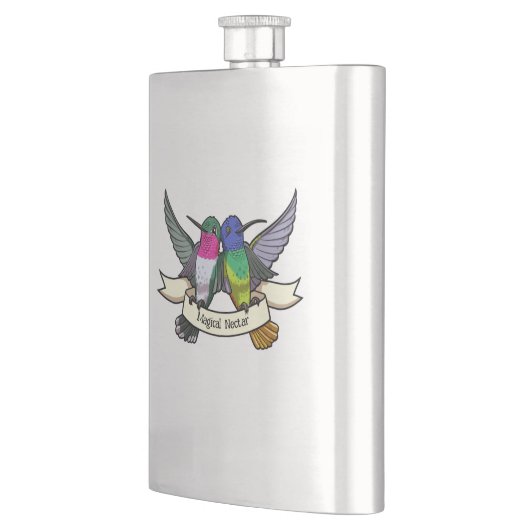 Magische Nectar Schattigee Kolibries met lint Flacon (Links)