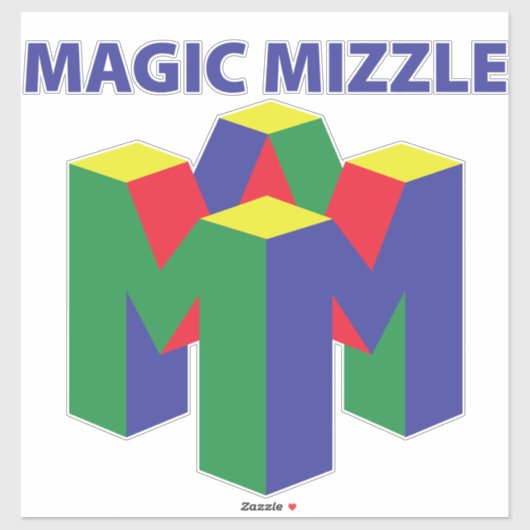 MAGISCHE NEVEL STICKER (Vel)