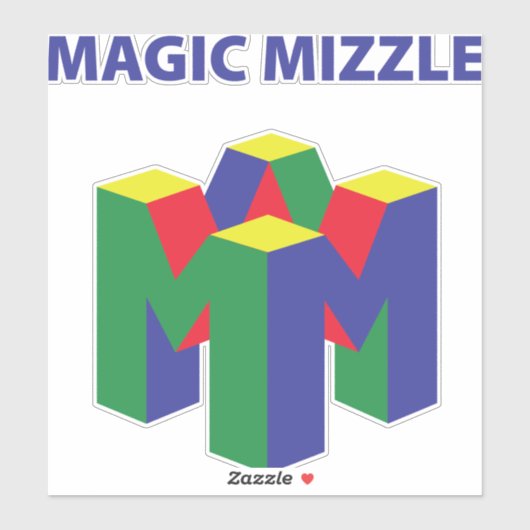 MAGISCHE NEVEL STICKER (Vel)