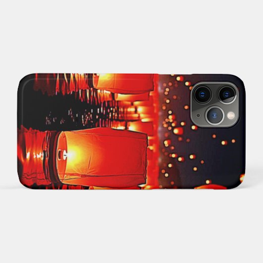 Magische Night Float Design van Lantaarns Case-Mate iPhone Case (Achterkant (horizontaal))