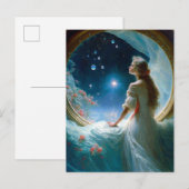 Magische Night Scene Fantasy Art Briefkaart (Voorkant / Achterkant)