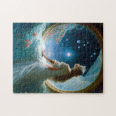 Magische Night Scene Fantasy Art Legpuzzel (Horizontaal)