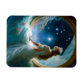 Magische Night Scene Fantasy Art Magneet (Horizontaal)