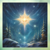 Magische noorderster raambekleding raamsticker (Vel 3)