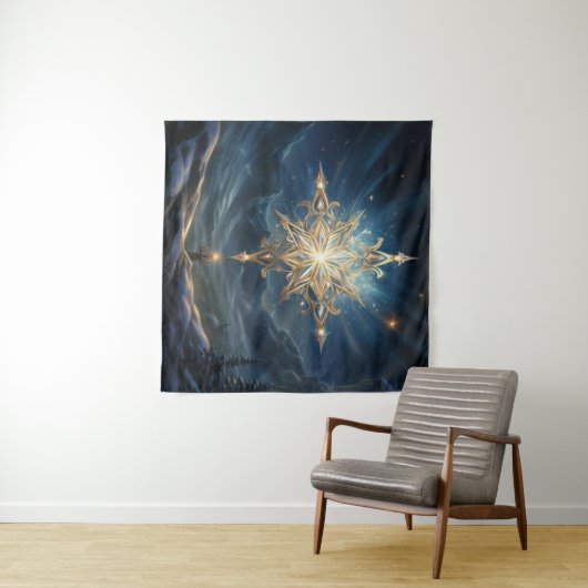 Magische North Star Tapestry Wandkleed (In Situ (horizontaal))