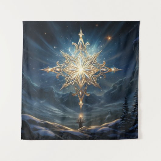 Magische North Star Tapestry Wandkleed (Voorkant)