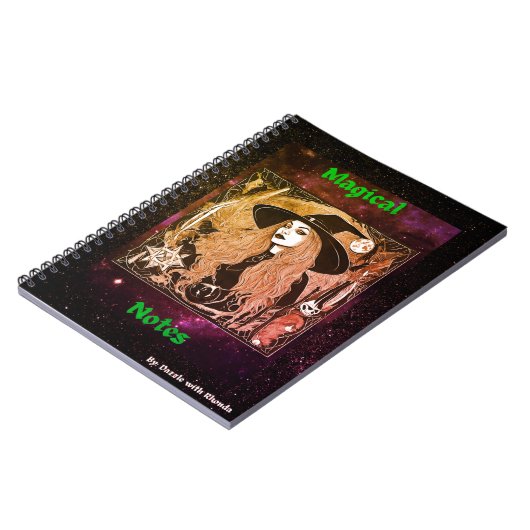 Magische noten notitieboek (Linkerzijde)
