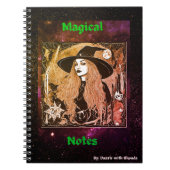 Magische noten notitieboek (Voorkant)