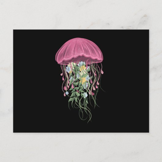 Magische Oceaan: De kwal Briefkaart (Voorkant)