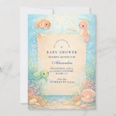 Magische Ocean Babyshower Kaart (Voorkant)