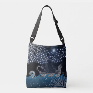 Magische Ocean Nautical Mystical Cross Body Bag Crossbody Tas
