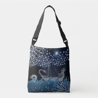 Magische Ocean Nautical Mystical Cross Body Bag Crossbody Tas