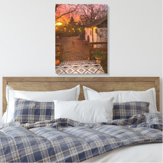 Magische ochtend canvas afdruk