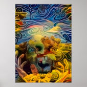 Magische ogen poster (Voorkant)