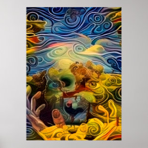 Magische ogen poster