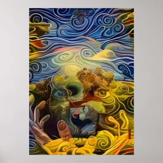 Magische ogen poster (Voorkant)