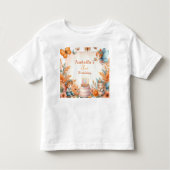Magische Oranje Sprookjestuin - Verjaardag Kinder Shirts (Voorkant)