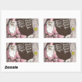 Magische Oude Tovenaar Elf Magic Wand Star Rechthoekige Sticker (Vel)