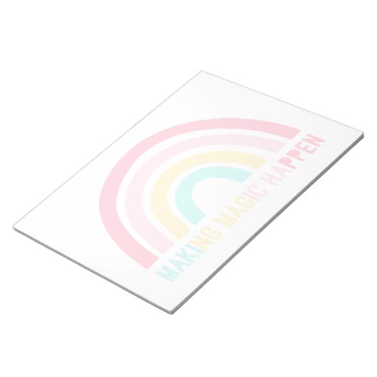 Magische overwinning notitieblok (Schuin)