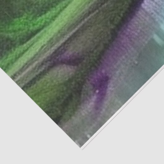 Magische Paarse Bayou Louisiana Decoupage Tissuepapier (Detail)