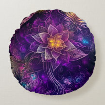 Magische paarse glinsterende bloemen