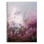 Magische Paarse Pixie Dust Nebula Wilderheid Notitieboek (Voorkant)