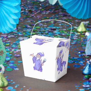 Magische paarse tovenaar tovenaar tovenaar tovenaa bedankdoosjes