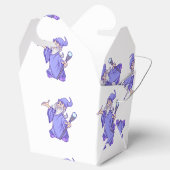 Magische paarse tovenaar tovenaar tovenaar tovenaa bedankdoosjes (Geopend)