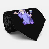 Magische paarse tovenaar tovenaar tovenaar tovenaa stropdas (Opgerold)