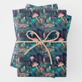 MAGISCHE PADDENSTOEL BOS CADEAU INPAKPAPIER VEL