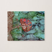 Magische paddenstoel Boxed Puzzle Legpuzzel (Horizontaal)