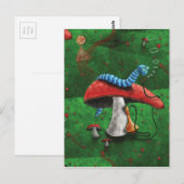 Magische paddenstoel briefkaart (Voorkant / Achterkant)