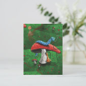 Magische paddenstoel briefkaart (Staand voorkant)