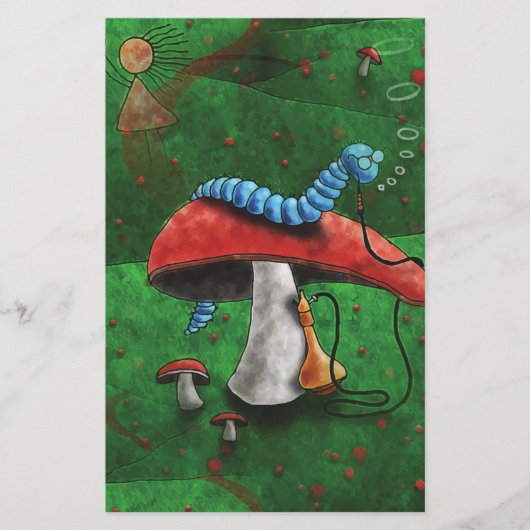 Magische paddenstoel briefpapier (Voorkant)
