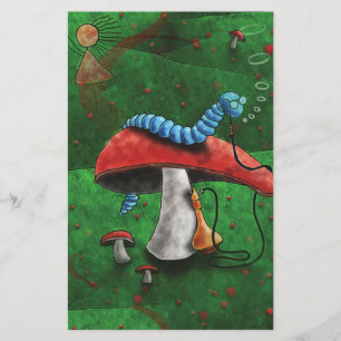 Magische paddenstoel briefpapier