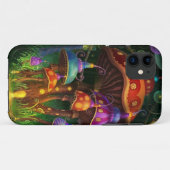 Magische paddenstoel Case-Mate iPhone case (Achterkant (horizontaal))