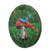 Magische paddenstoel dartbord (Voorkant Rechts)
