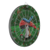 Magische paddenstoel dartbord (Voorkant Links)