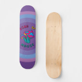 Magische paddenstoel - EoR-skateboards Persoonlijk Skateboard (Voorkant)