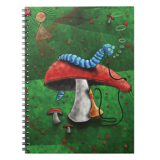 Magische paddenstoel notitieboek (Voorkant)