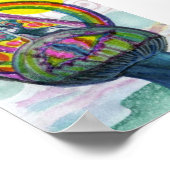 Magische paddenstoel poster (Hoek)