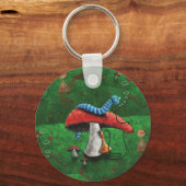 Magische paddenstoel sleutelhanger (Voorkant)