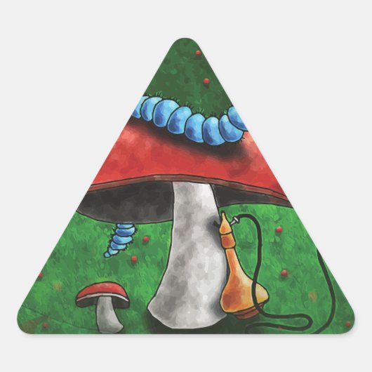 Magische paddenstoel sticker (Voorkant)