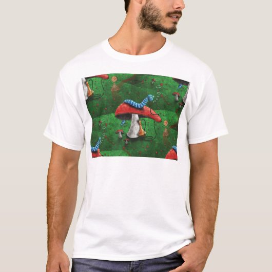 Magische paddenstoel t-shirt (Voorkant)